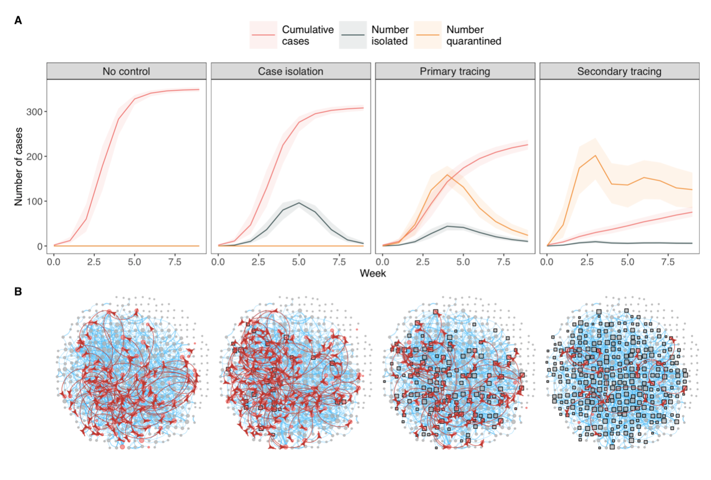 Network epidemics